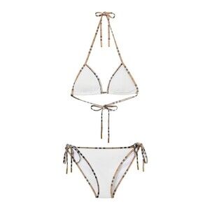 BURBERRY Classic Triangle Bikini Set